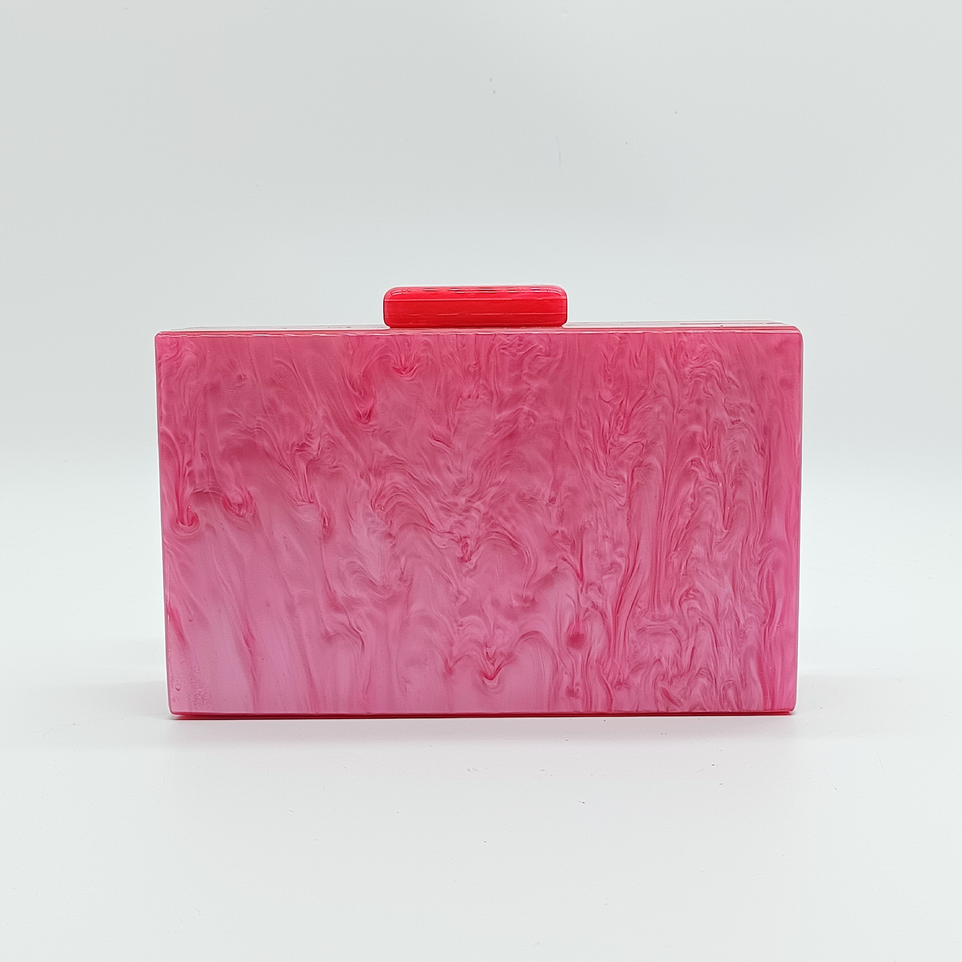 Sac bandoulière léger et luxueux en acrylique avec chaîne et motif serpent, idéal pour les soirées et le quotidien. Pochette/sac à bandoulière avec chaîne._voghion.com