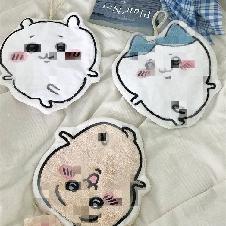 クロスボーダー漫画かわいいハンドタオル厚みのあるコーラルベルベット子供用ハンカチ糸くずの出ない吸収性キッチン雑巾|undefined