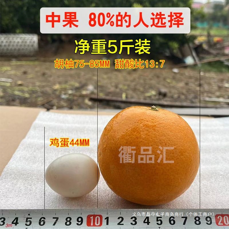 【包邮批发】老树胡柚净重斤大果当季新鲜水果柚子常山柚黄心西柚