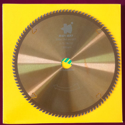 斧头牌多片锯锯片台湾305*2.0相框铅极板硬质合圆形金切割片5片装
