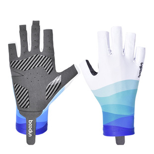 Boton New Fishing Gloves Summer Sun Protection Luya Fishing Gloves Finger Breathable Ice Silk Fishing Gloves Manufacturers
