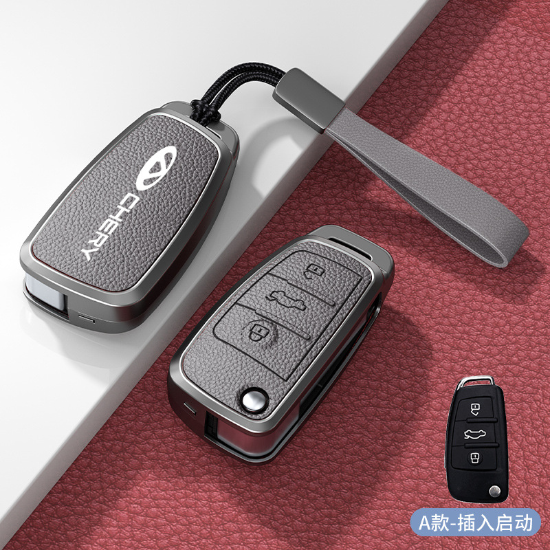 유형 A, 삽입 시작, 회색 아연 합금 쉘 + 핸드 스트랩