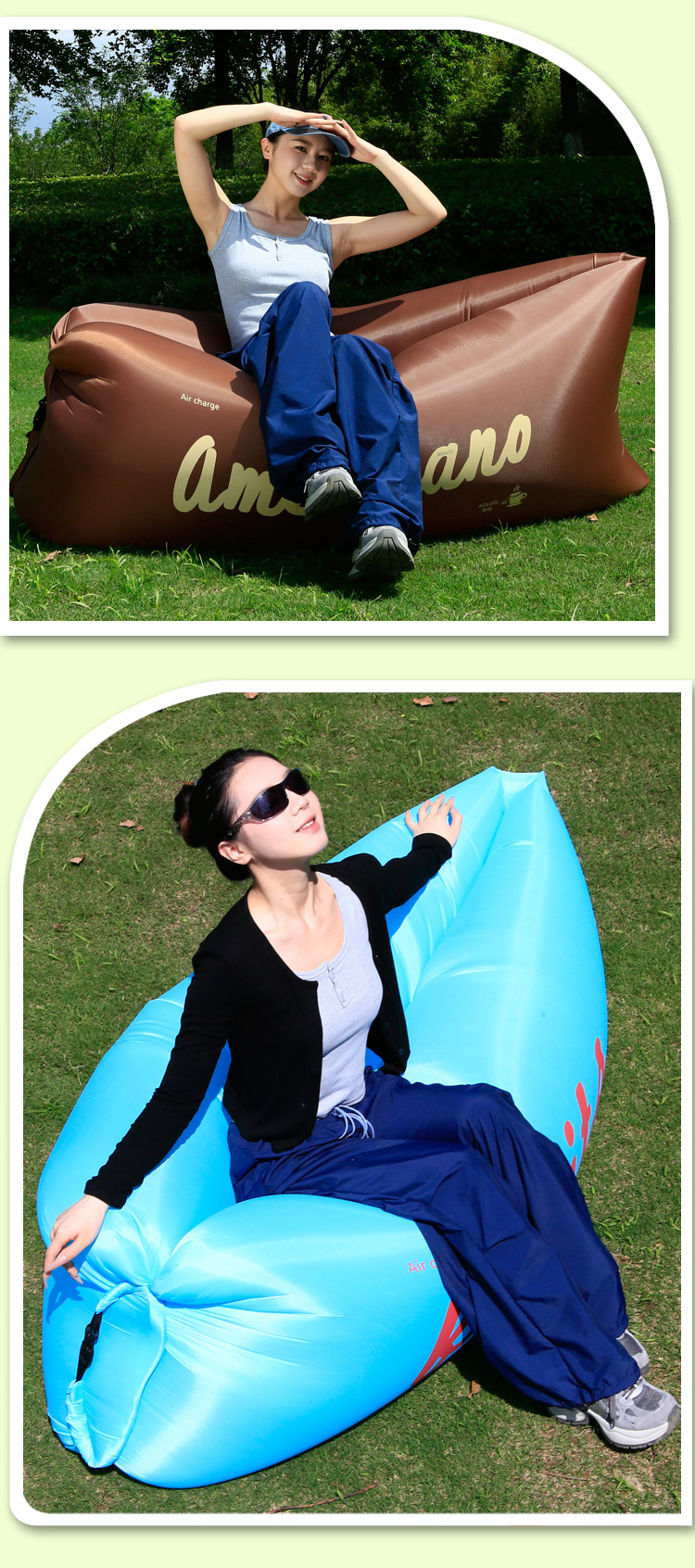 Inflatable Camping Sofa For Music Festivals And Outdoor Leisure_voghion.com