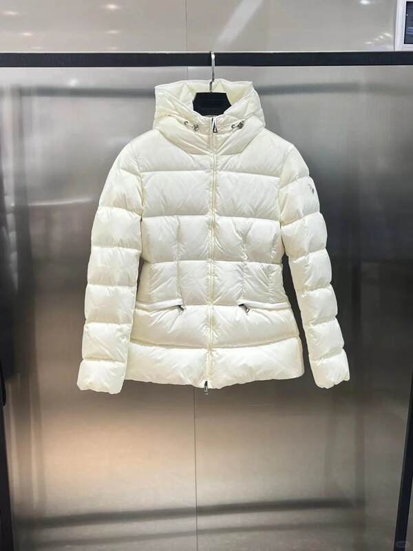 正确版蒙家新款秋冬羽绒服女短款加厚白鸭绒收腰显瘦连帽保暖外套|undefined
