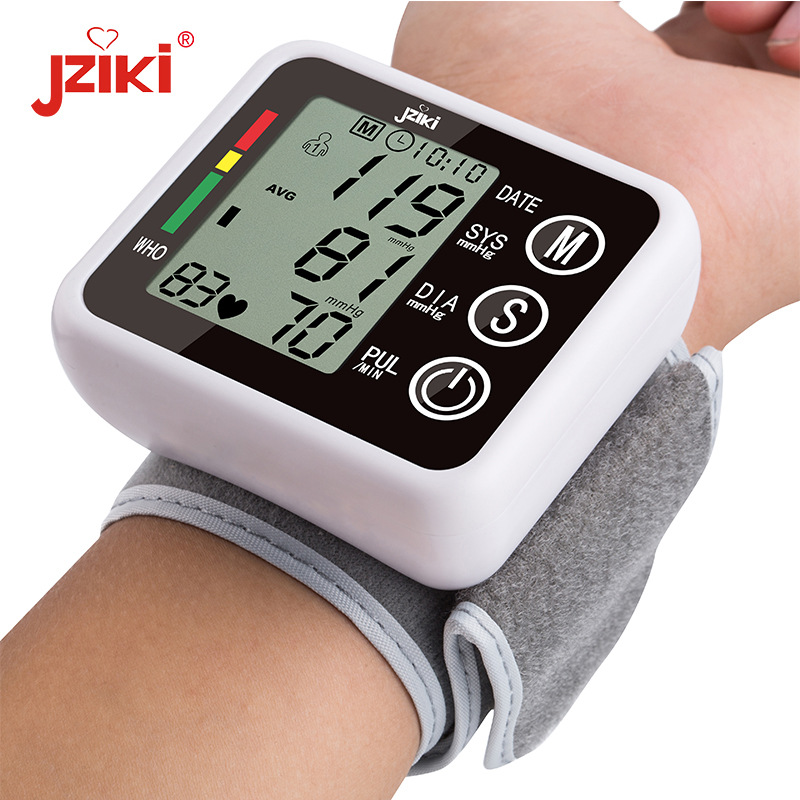 Wrist-type electronic sphygmomanometer f...