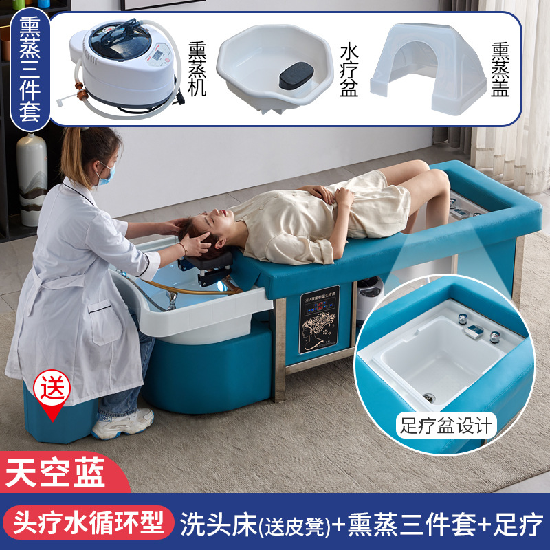 Azul cielo + CIRCULACIÓN DE AGUA + Fumigación