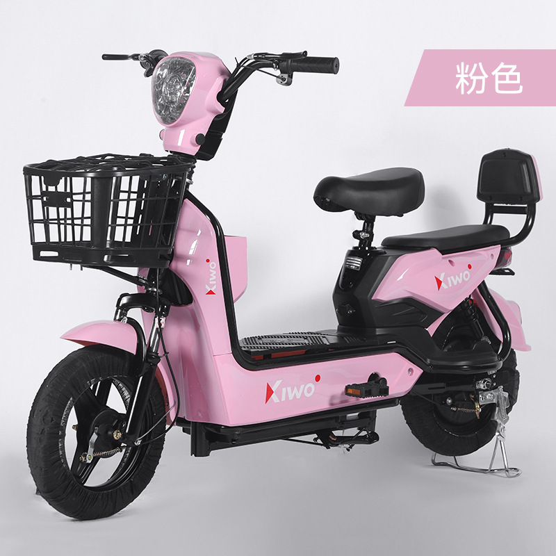 Venta al por mayor transfronteriza de fábrica de bicicletas eléctricas de dos ruedas nuevas para adultos, hombres y mujeres, con batería de larga duración para desplazamientos.