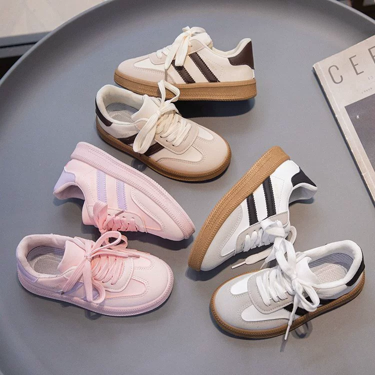 Детские кроссовки оптом, весна 2021, новая спортивная обувь для девочек в корейском стиле, повседневная обувь с низким берцем для учащихся среднего и старшего возраста