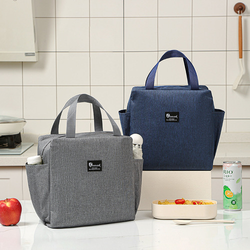 Large-capacity hot-selling aluminum foil thickening lunch bag Oxford cloth waterproof rice box bag for office workers to bring lunch for lunch packing bag