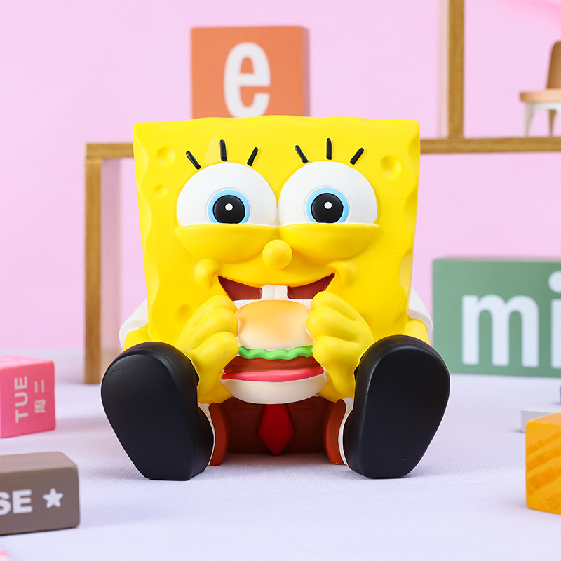 Emocional capabala alcancía vinilo durable alcancía regalo para niños decoración de escritorio entrega de una sola pieza