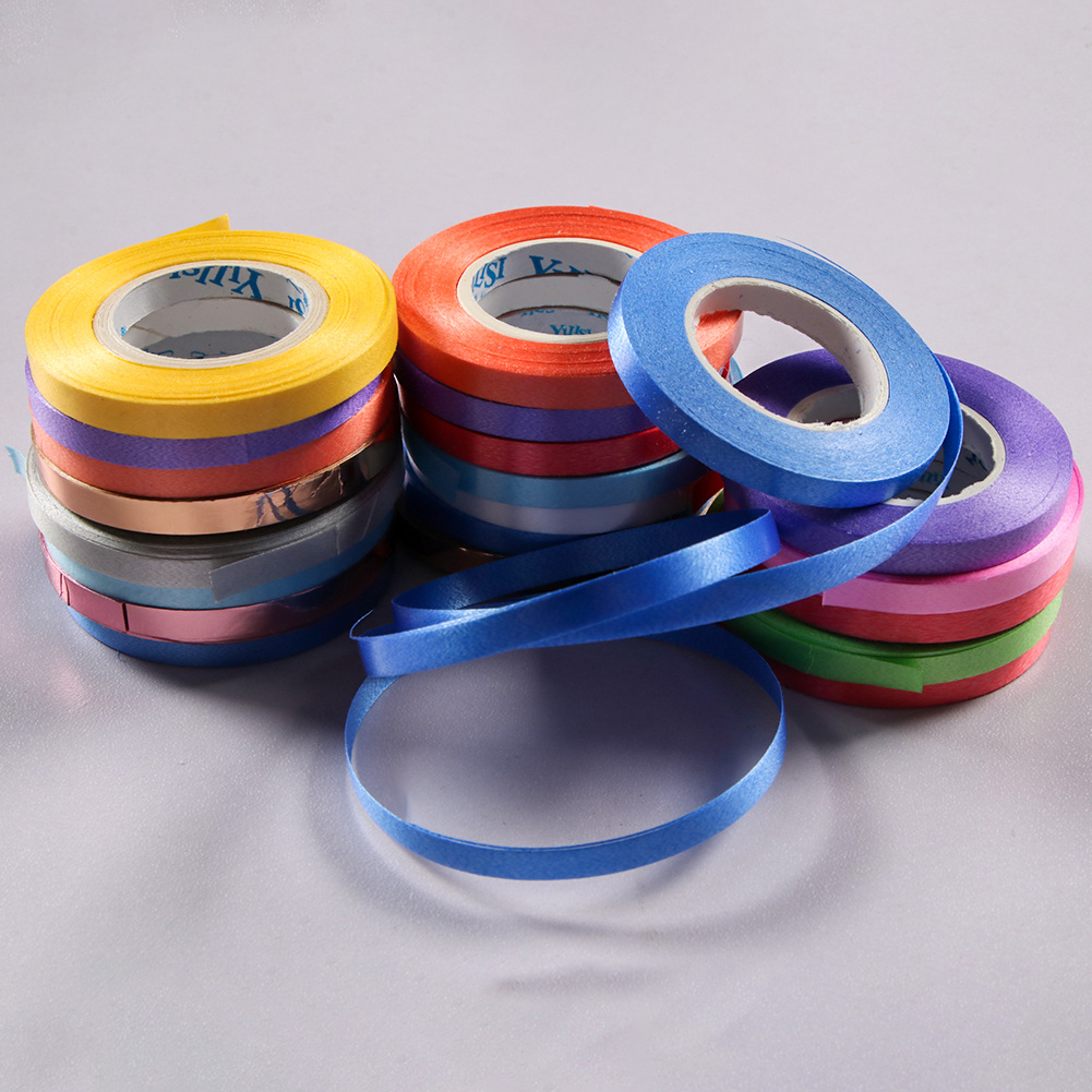 Ribbon 10 meters balloon ribbon pull flag rope 5mm tie gift tie cake ribbon wedding candy box ribbon wholesale