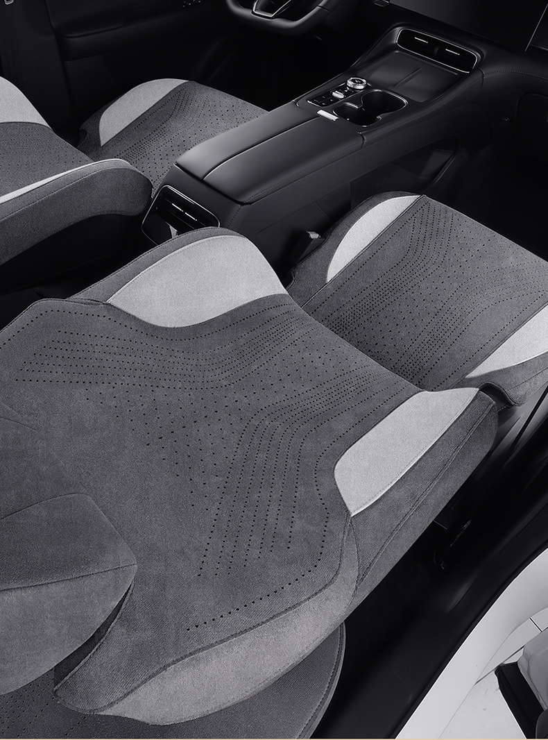 Chery Tiggo 8 Plus Special Car Seat Cover, Suede Leather Car Seat Cushion, Full-Cover Seat Cushion, Five-Seven Seat Cover