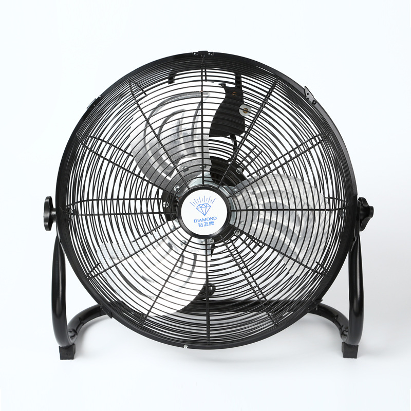 Diamante de alta potencia industrial comercial ventilador de piso de gran potencia de escritorio doméstico ventilador de gran potencia de fábrica ventilador de piso de gran viento