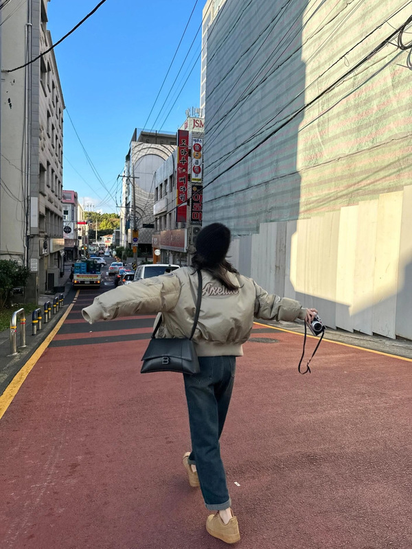夹棉美式棒球服外套女短款2025年春秋新款爆款加棉女装飞行员夹克|undefined