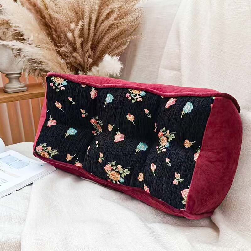 Lumbar Support Cushion for Office, Long Sitting, Student Dormitory, Bedside Pillow, Sleep Cushion, Home Dining Chair, Waist Support Cushion