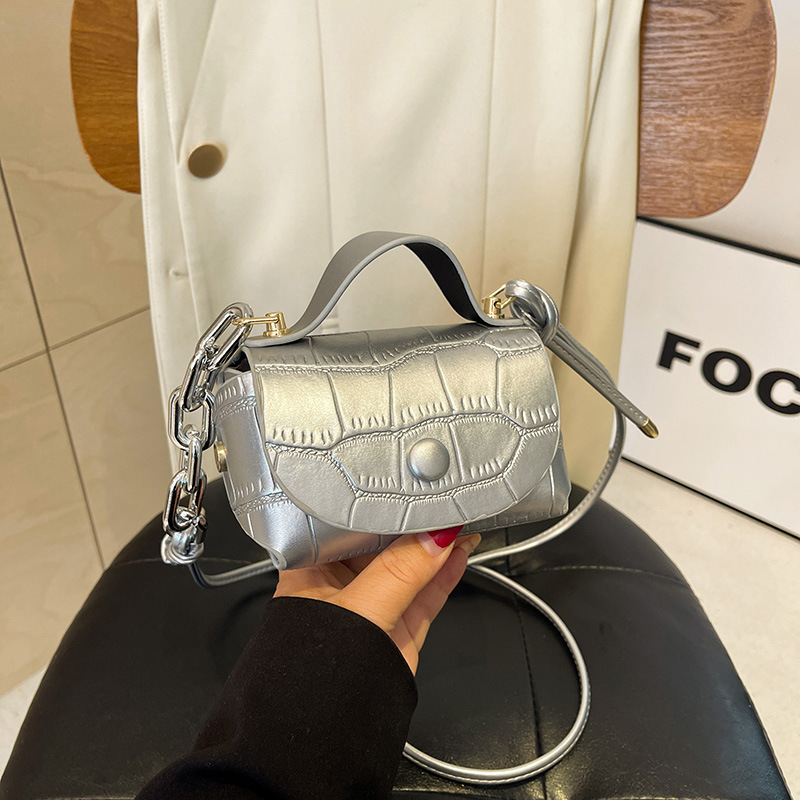 2025 여름 새로운 틈새 디자인 팬 작은 가방 여성 스타일리스트 유행 손 가방 어깨 크로스 바디 동전 지갑