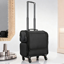 化妆箱化妆师专用拉杆箱多功能大容量美甲纹绣彩妆收纳工具收纳箱