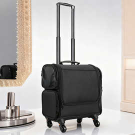 化妆箱化妆师专用拉杆箱多功能大容量美甲纹绣彩妆收纳工具收纳箱