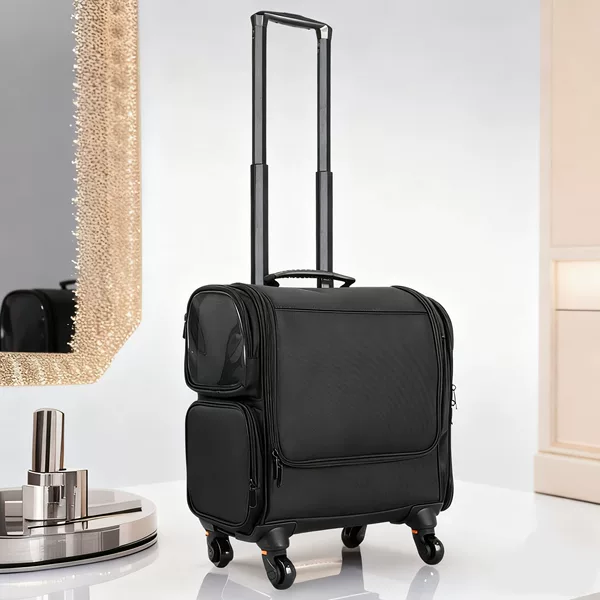 Makeup Box, Makeup Artist's Special Trolley Box, Multi-Functional Large-Capacity Nail Art Tattoo Makeup Storage Tool Storage Box