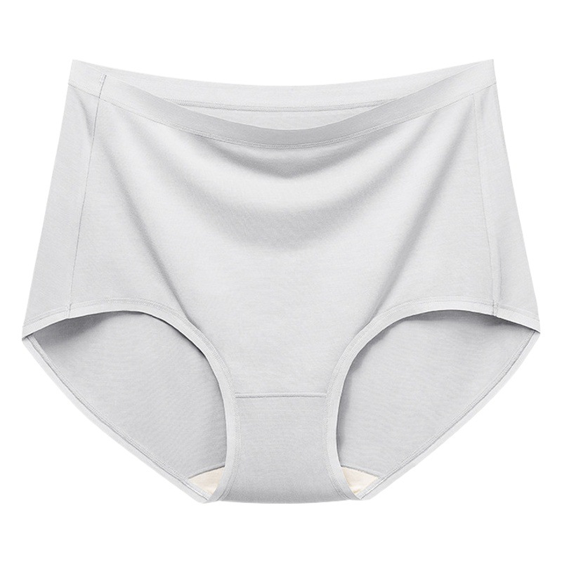 Silk antibacteriano modal de cintura alta ropa interior de las mujeres de la cadera elevación del vientre contratación 40,00 kg-87,50 kg gordita ropa interior de la muchacha más tamaño al por mayor de las mujeres