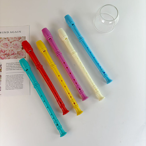 8-Hole Vertical Flute for Children, Practice 8-Hole C-Tuning, Beginner Teaching Material for Elementary Students, Early Education Music Instrument, Vertical Flute