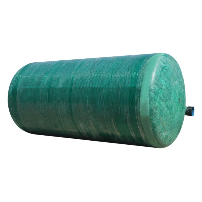 Сепстический бак из закаленного стекла, новое сельское подземное интегрированное оборудование для очистки дождя и сточных вод, трехформатный масляный барьерный бак