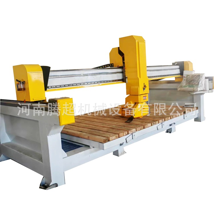 TCQ350型双立柱桥切机单立柱石材裁边机加大大梁切割更稳当