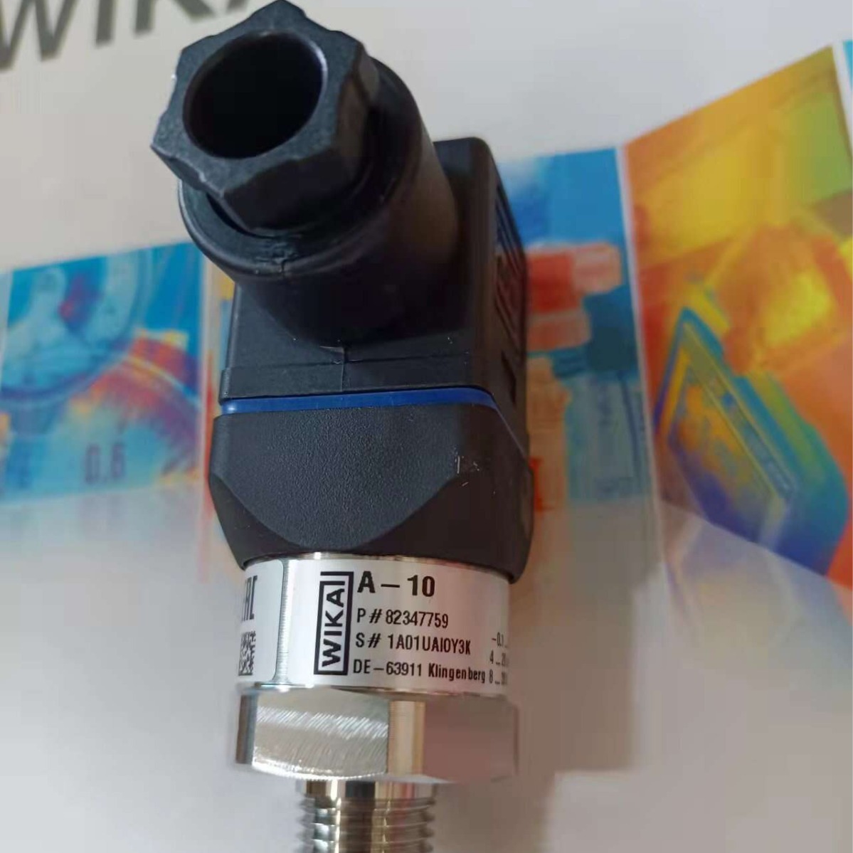 原装德国WIKA威卡A-10液压气动压力传感器多种规格可选