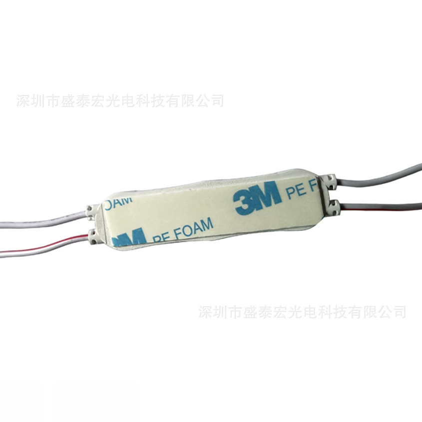 ОсрамLED 3 лампы модуль из пластика 12V1.5W водостойкий огнестойкий световой источник для рекламных световых букв OSRAMLED3灯塑模组 12V1.5W防水防火阻燃 广告灯发光字光源