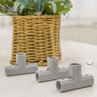 Playpen Accessories Steel Pipe Tee Baby Indoor Guardrail Accessories Baby Home Fence Accessories