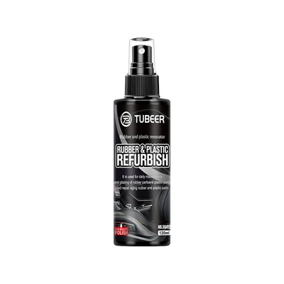Topbit Car Interior Plastic Parts Maintenance Agent Rubber Parts Polishing and Brightening Aging Repair Care Spray Cross-Border (Cleaning/curing agent) - rubber-and-plastic-renovation-agent-120ml