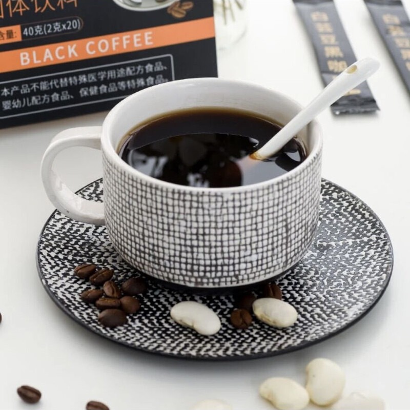 白インゲン豆ブラックコーヒーインスタントコーヒー粉末固形飲料スクロースフリーさわやかソース工場直販|undefined