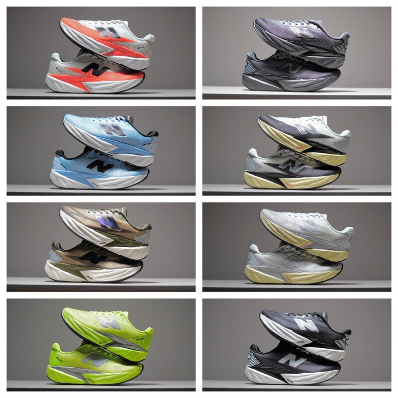 Cross-Border Export Putian Nb Fuelcell Rebel V5 Comfortable and Wear-Resistant Running Shoes for Men and Women Low-Top Sports Shoes