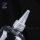 Transparent Pointed Bottle Round Shoulder 5-500ml PET Pigment Split Plastic Bottle in stock 200 ml Emulsion Squeeze Bottle