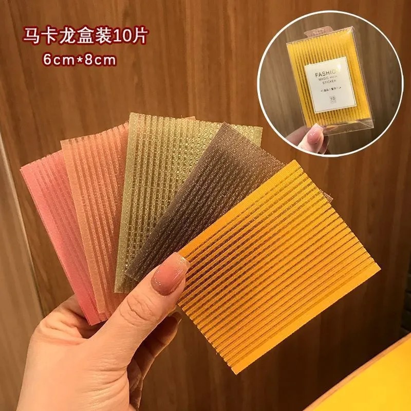 Colorful Magic Hair Stickers for Fixing Bangs and Stray Hair, a Lazy Person's Organizing Tool for Women's Hair