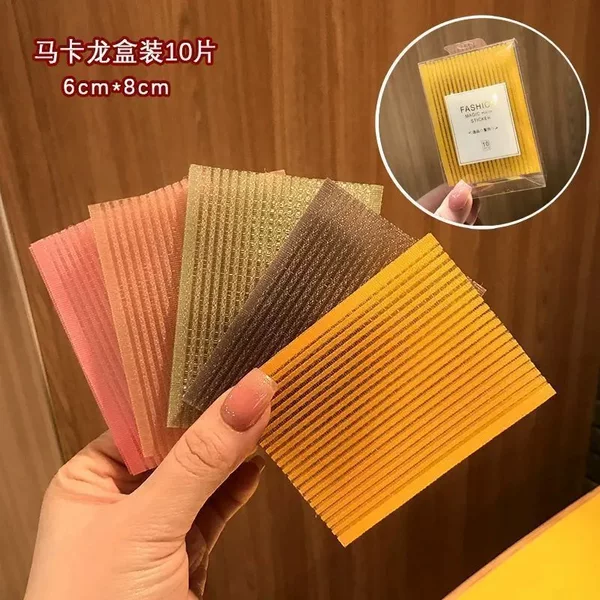 Colorful Magic Hair Stickers for Fixing Bangs and Stray Hair, a Lazy Person's Organizing Tool for Women's Hair