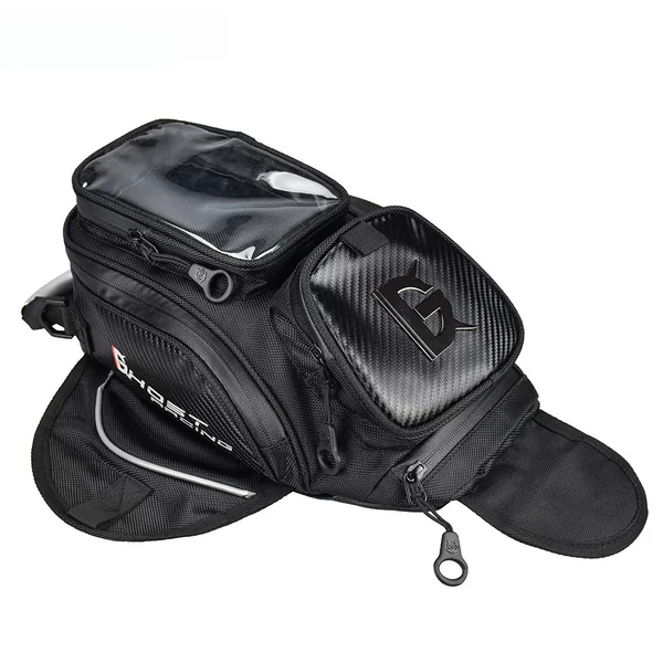 Motorcycle Magnet Bag Touch Navigation Fuel Bag Dustproof Bag Motorcycle Fuel Bag Knight Satchel Waist Bag Equipment