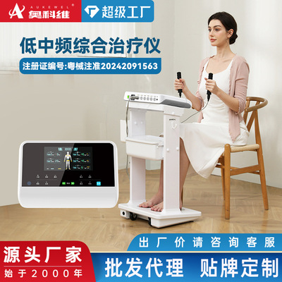 【貼牌定制】中頻理療電療儀低中頻脈沖激光治療儀理療儀醫專用