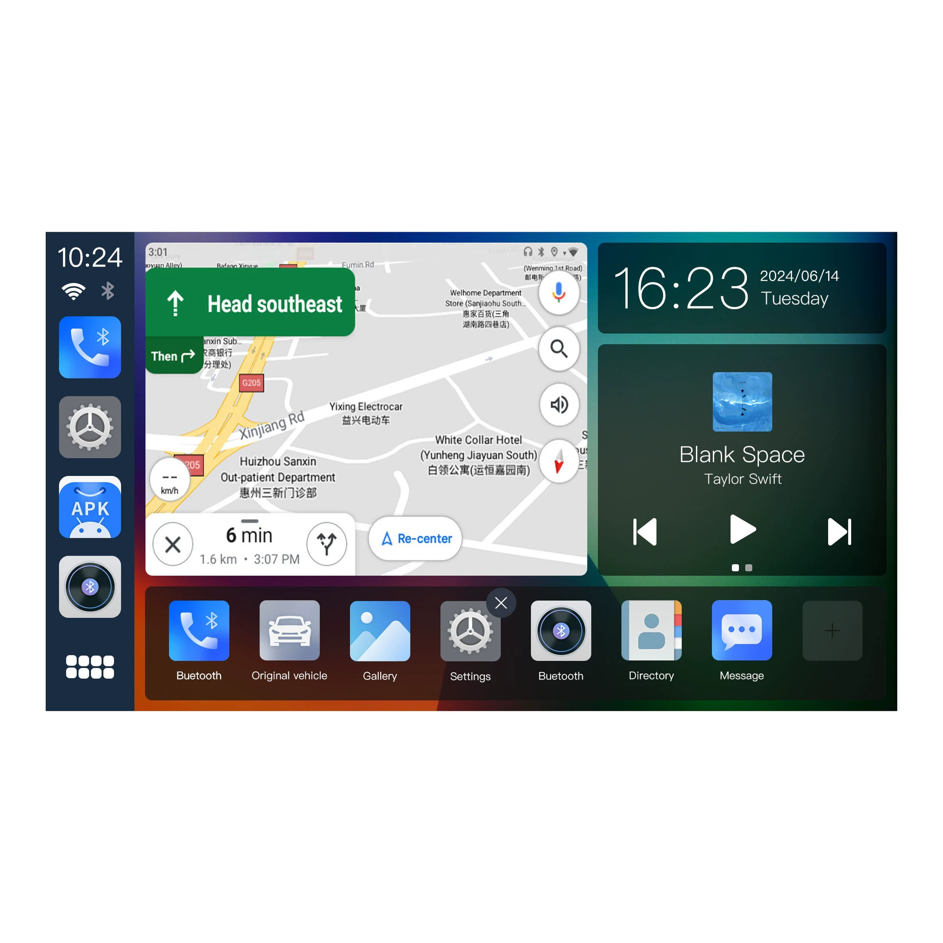 Carplay aibox Android 13.0 Wireless CarPlay 6125 4+32/8+128