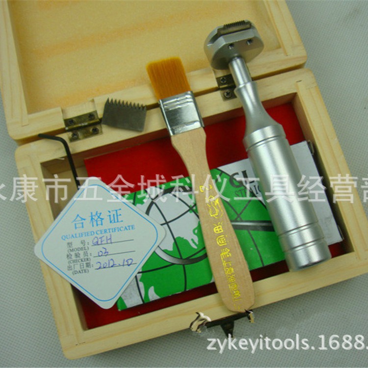 漆膜附着力测试仪 百格刀 送划格器1/2mm 漆膜划格仪 漆膜测试仪