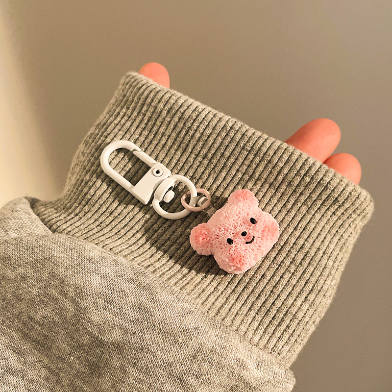 new creative student keychain cute cartoon pendant girl‘s schoolbag accessories gift girlfriends two yuan shop wholesale