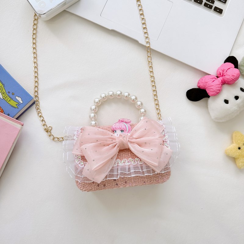 Bolsos infantiles de mujeres lindas niñas 2024 nueva moda niña princesa bolsos bolsos bolsos bolsos pequeños