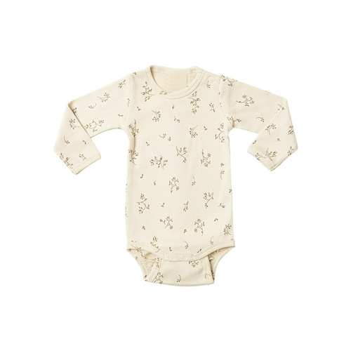 2024 Infant and Toddler Pullover Jackets Leggings Pure Cotton Children's Floral Jumpsuit Long Sleeves and Trousers