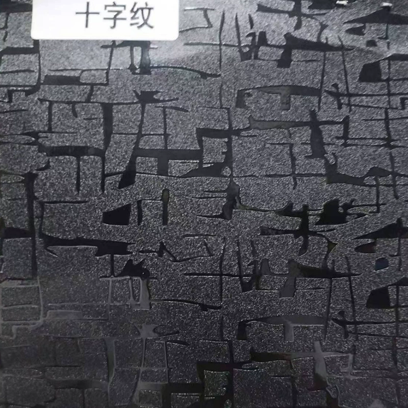 Автомобиль с измененным цветом пленки с поперечным узором черного кузова интерьера ПВХ завод прямой поставки для оптовой торговли для экспорта трансграничной электронной коммерции