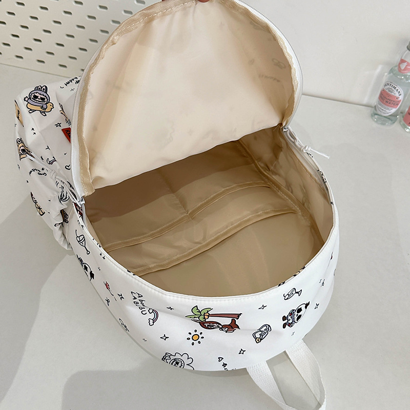 Ins chica japonesa linda mochila escolar de dibujos animados niña estudiante de secundaria estudiante universitario mochila de gran capacidad al por mayor