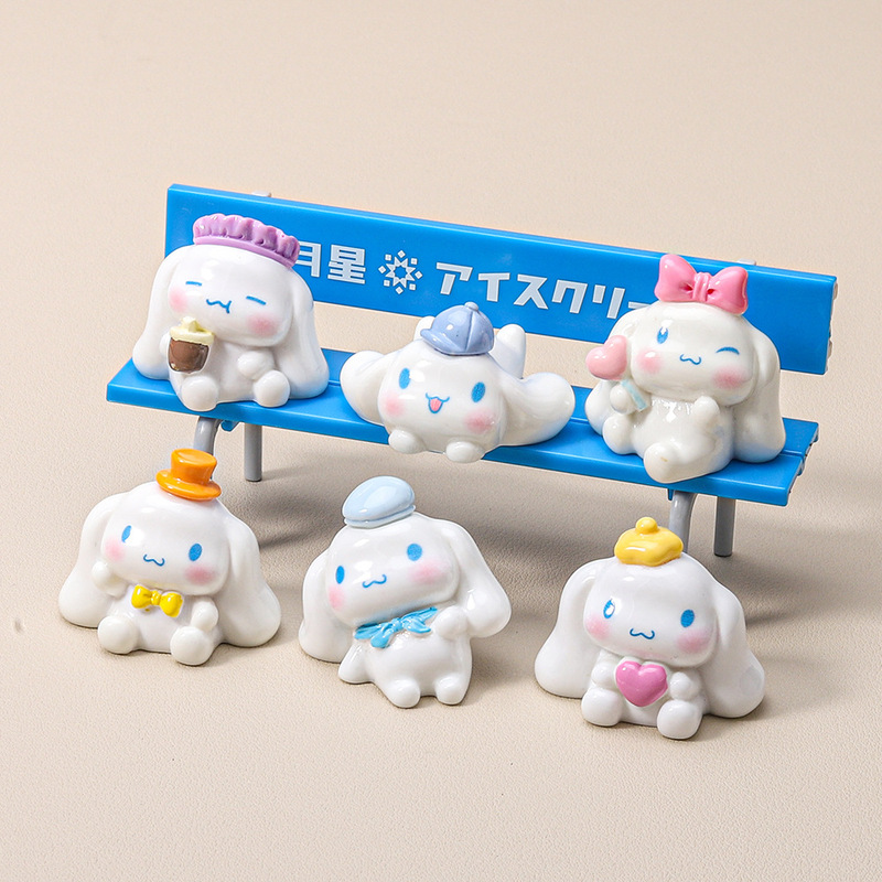 大きな耳の犬の赤ちゃん diy 漫画クリーム接着剤手作りペンダントキーホルダーバックル素材樹脂アクセサリー装飾品人形|undefined