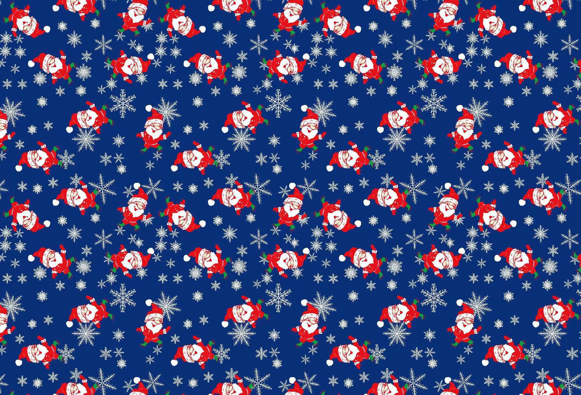 새로운 크리스마스 포장지 [눈송이 노인]