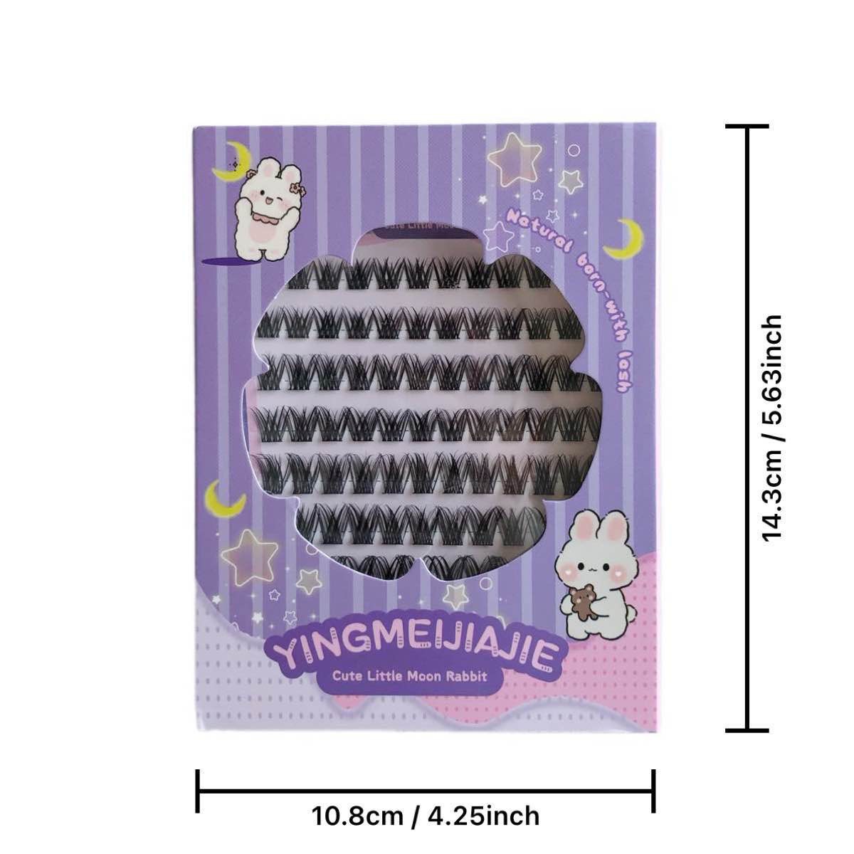Las pestañas falsas transfronterizas sin pegamento en Europa y los Estados Unidos, las nuevas pestañas falsas hechas a mano, las pestañas seccionales sin pegamento, las pestañas falsas
