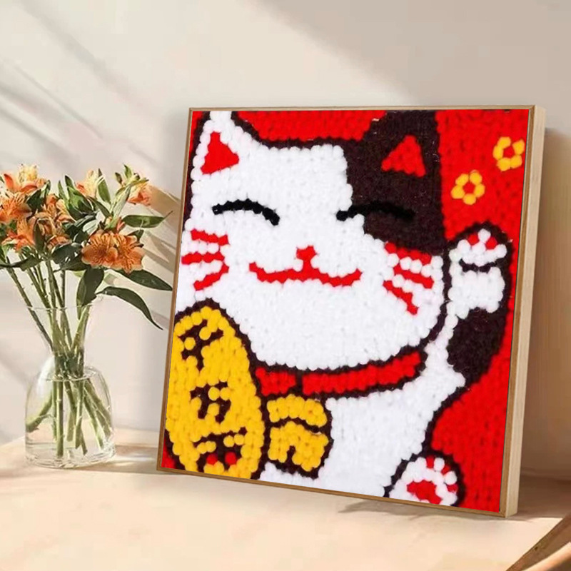 子供は毛玉をいっぱいにしてdiy手作りの材料を作って、益智玩具のアイデアを作って絵を貼ります。|undefined