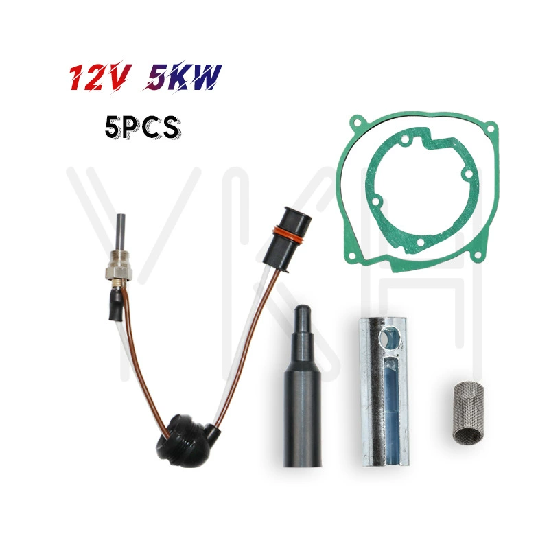 Комплект для ремонта отопителя стояночного типа: свеча зажигания, инструмент для извлечения иглы розжига, аксессуары, 12В 5КВт